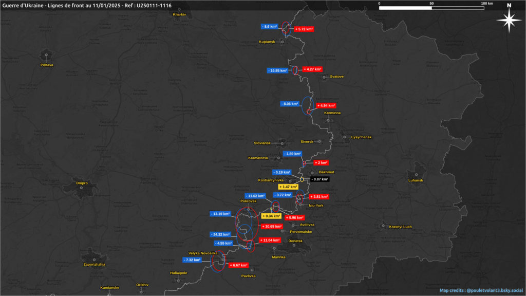 Bilan n° 103 du 14 janvier 2025 (guerre d’Ukraine)