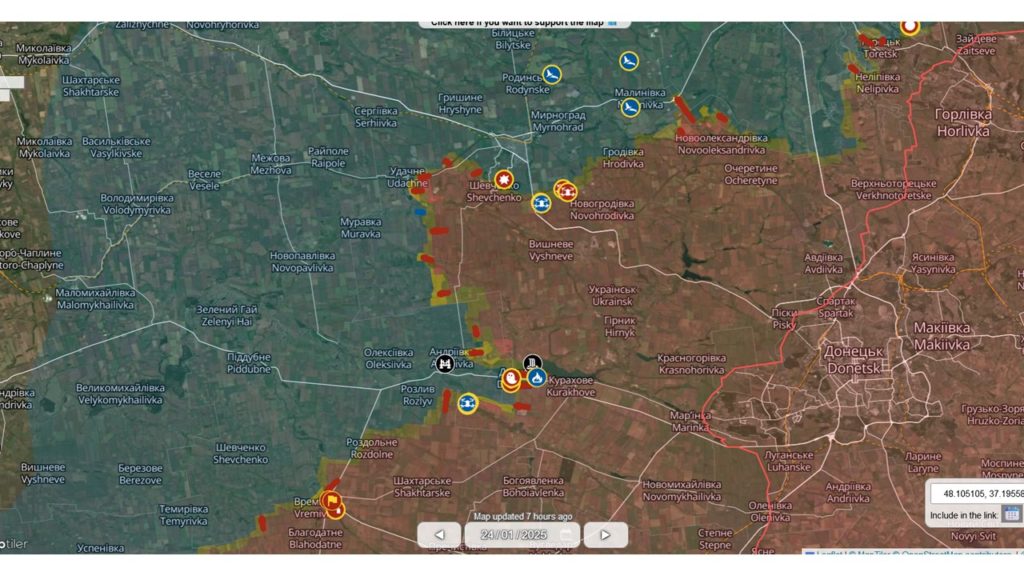 Bilan n° 104 du 26 janvier 2025 (guerre d’Ukraine)